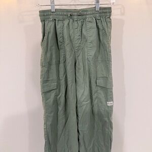 Hurley Boys’ 140-152 (10-12) Green Cargo Phantom Pants